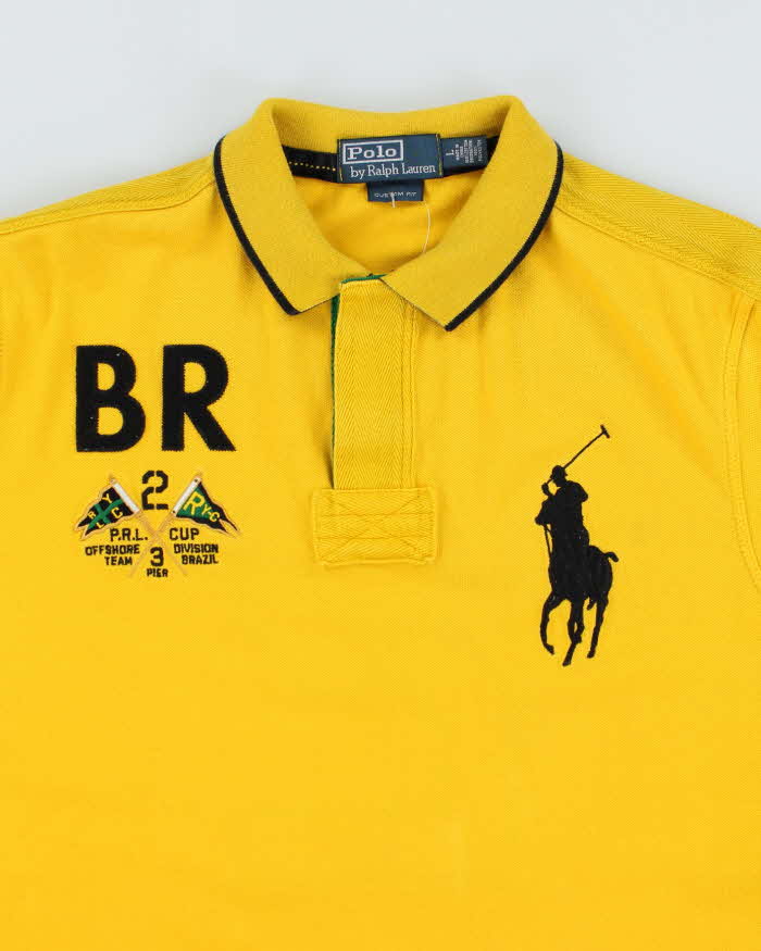 Vintage Polo By Ralph Lauren Brazil Polo Shirt - L
