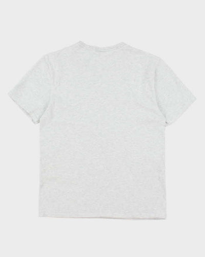 Vintage Champion Grey Spell Out T-shirt - M