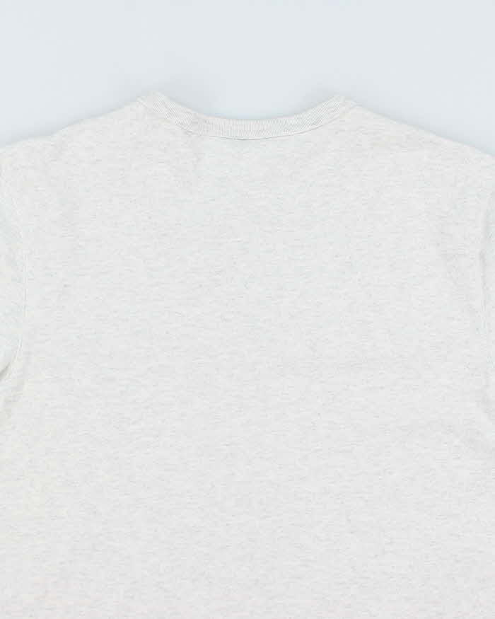 Vintage Champion Grey Spell Out T-shirt - M