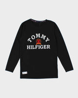 Tommy Hilfiger Black Long Sleeve T-shirt - L