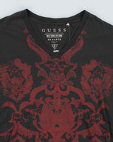 Y2k 00s Guess V-neck T-shirt - XXL