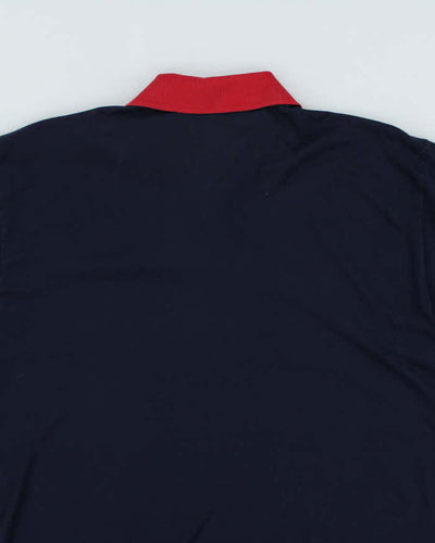 Vintage Christian Dior Navy Polo Shirt - XL