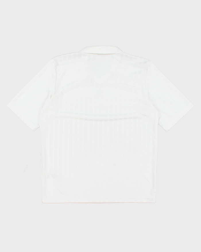 Adidas Collared Striped Training Shirt - L