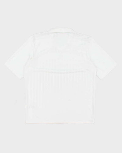Adidas Collared Striped Training Shirt - L
