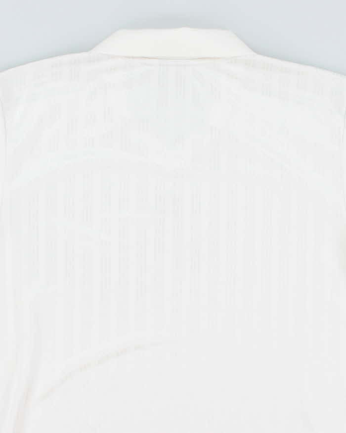 Adidas Collared Striped Training Shirt - L