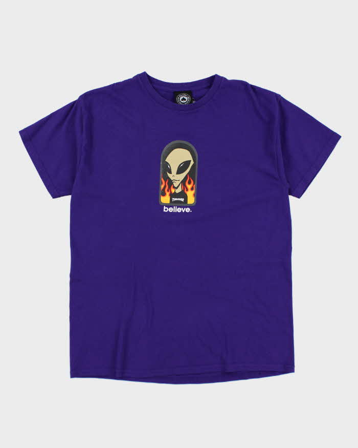 Thrasher Magazine x Alien Workshop Believe T-Shirt - L