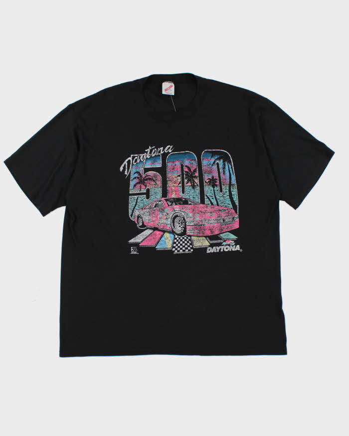 Vintage 90's Single Stitch Daytona 500 T-Shirt - XL