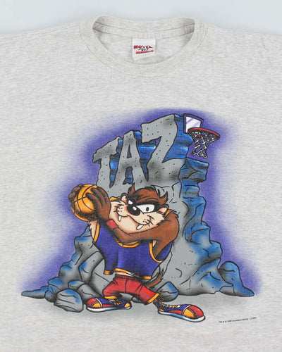 Vintage 1996 Tasmanian Devil Basketball T-Shirt - L