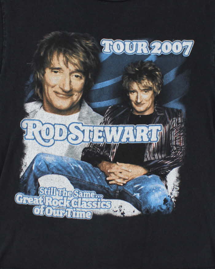 Vintage 2007 Rod Stewart Tour T-Shirt - M