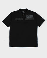 Dolce &amp; Gabbana Black Zip Up Polo Shirt - L
