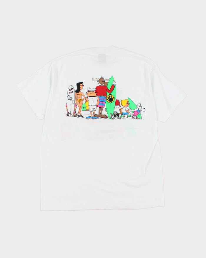 Vintage 1986 Moose Club Graphic T-Shirt - XL