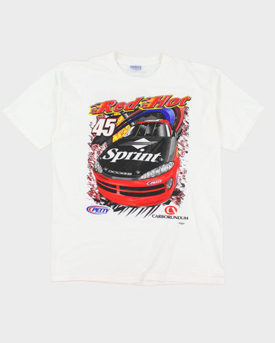 Vintage 1990s Red Hot Racing T-Shirt - XL