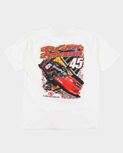 Vintage 1990s Red Hot Racing T-Shirt - XL