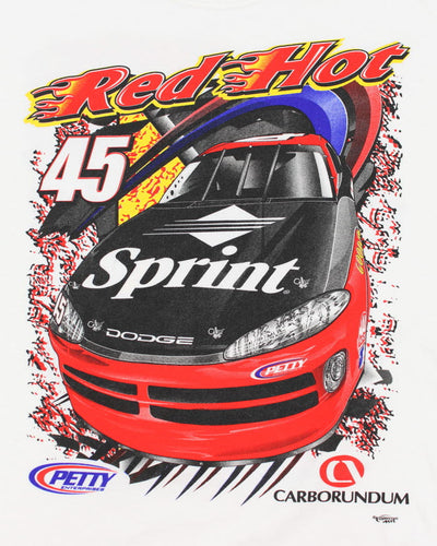Vintage 1990s Red Hot Racing T-Shirt - XL