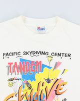 Vintage 1995 Skydiving Tandem T-Shirt - M