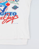 Vintage 1992 World Series MLB Blue Jays Single Stitch T-Shirt - L