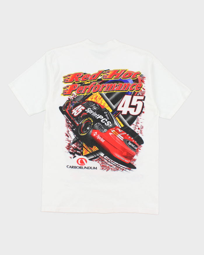 Vintage 90's Red Hot Racing T-Shirt - M
