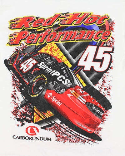 Vintage 90's Red Hot Racing T-Shirt - M