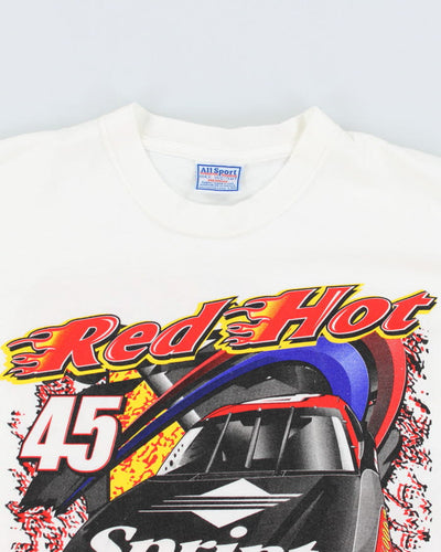 Vintage 90's Red Hot Racing T-Shirt - L