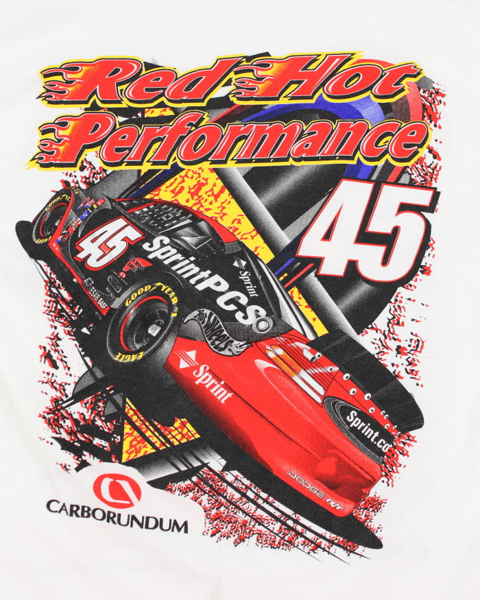Vintage 90's Red Hot Racing T-Shirt - L