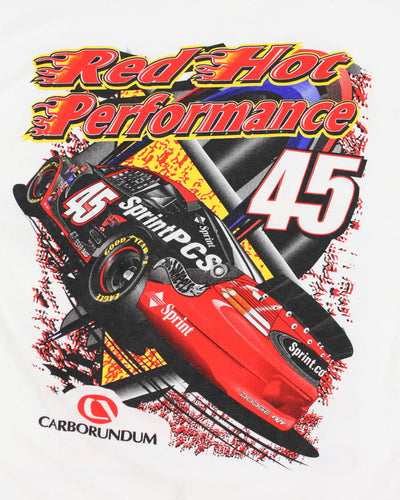 Vintage 90's Red Hot Racing T-Shirt - L