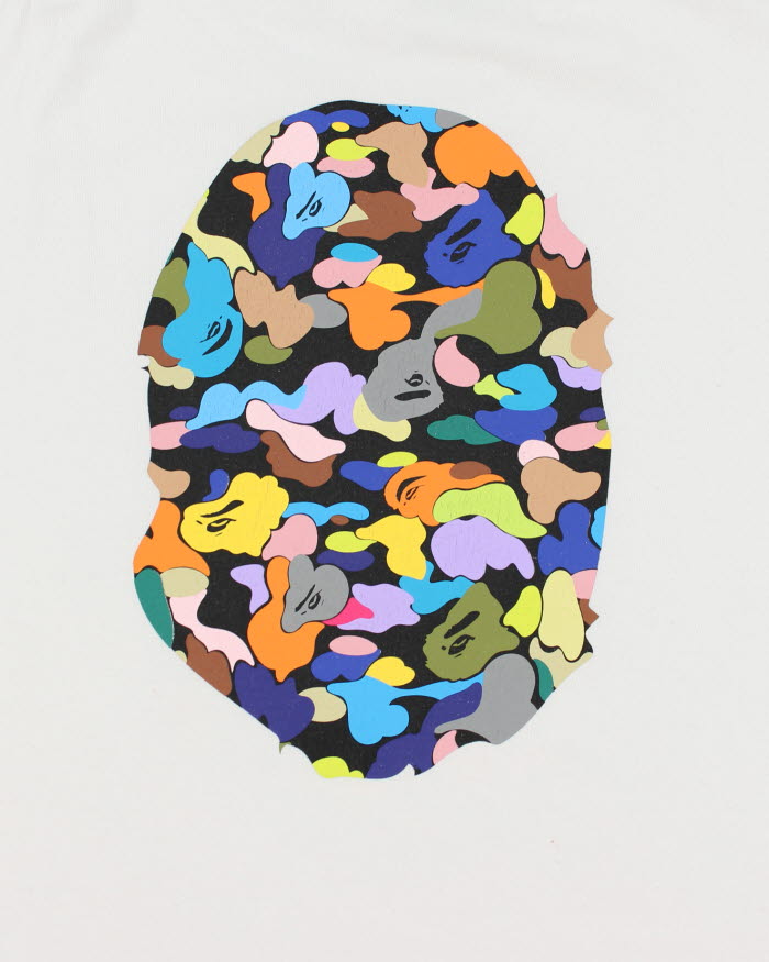 Vintage 2000's Bape Ape Logo T-Shirt - XL