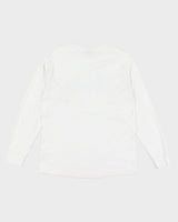 Stussy Centre Logo Longsleeve T-Shirt - M