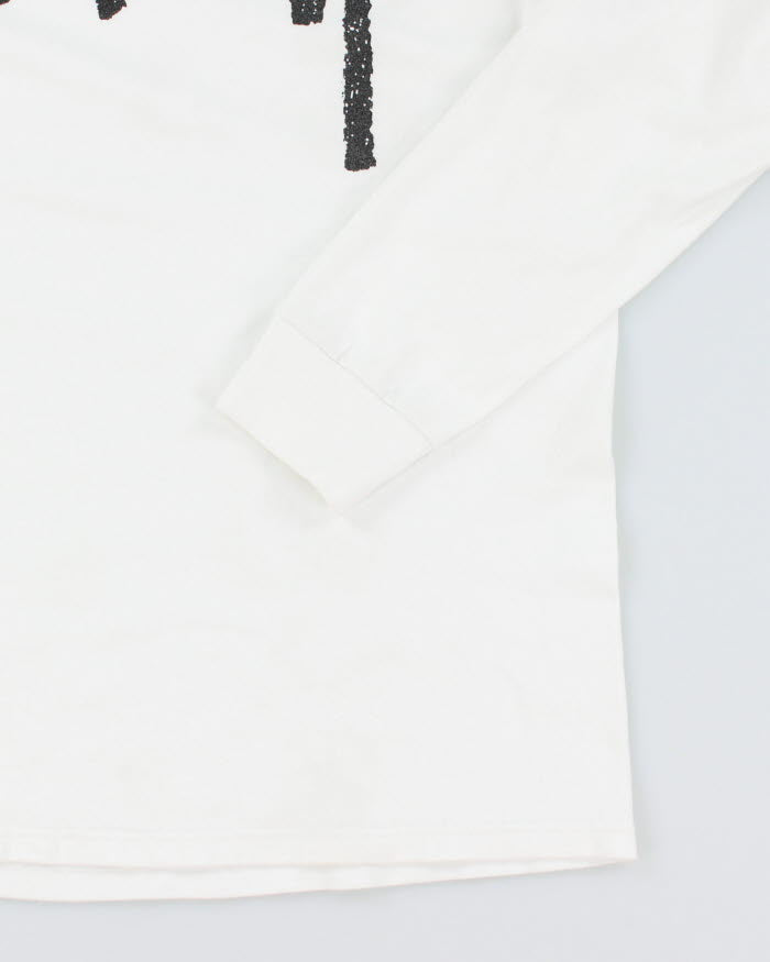 Stussy Centre Logo Longsleeve T-Shirt - M