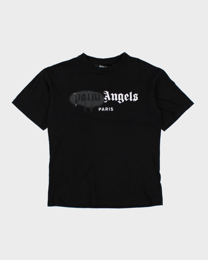 Palm Angels Splatter Logo T-Shirt - M
