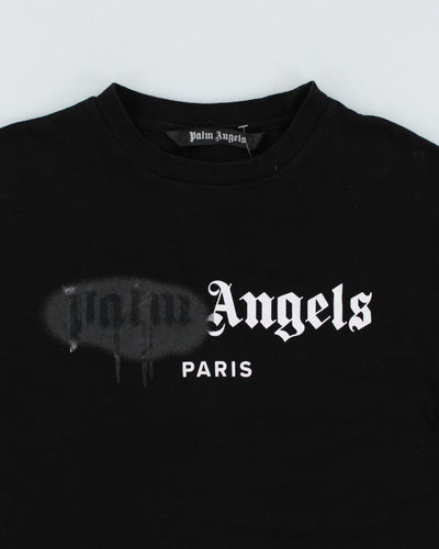 Palm Angels Splatter Logo T-Shirt - M