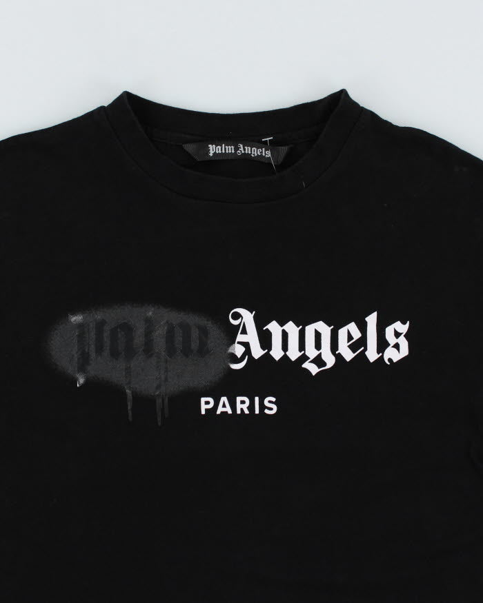 Palm Angels Splatter Logo T-Shirt - M
