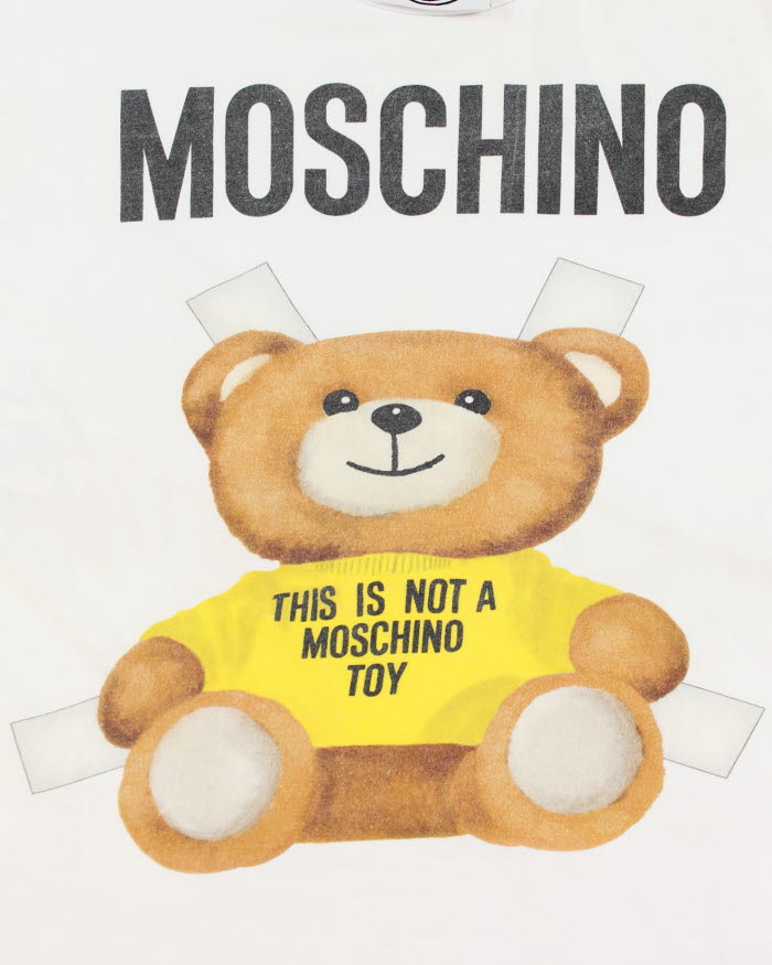Vintage 2000's Moschino Teddy Bear T-Shirt - M