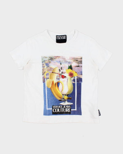 Vintage Versace Couture Graphic T-Shirt - M