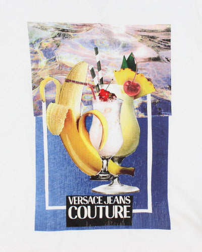 Vintage Versace Couture Graphic T-Shirt - M