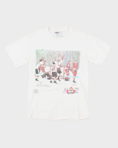 Vintage Paul Henderson Canadian Hockey T-Shirt - S