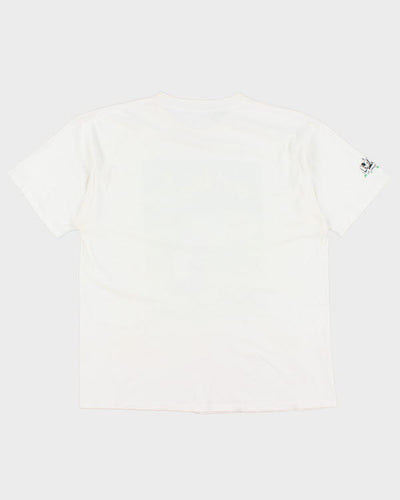 Vintage 90's Funny Cow Birdie Graphic T-Shirt - XL