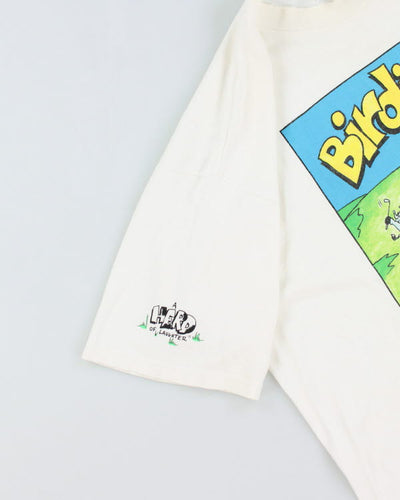 Vintage 90's Funny Cow Birdie Graphic T-Shirt - XL