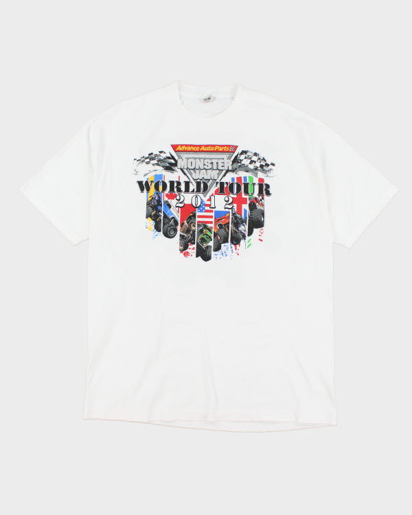 Monster Jam World Tour 2012 Graphic T-Shirt - XL