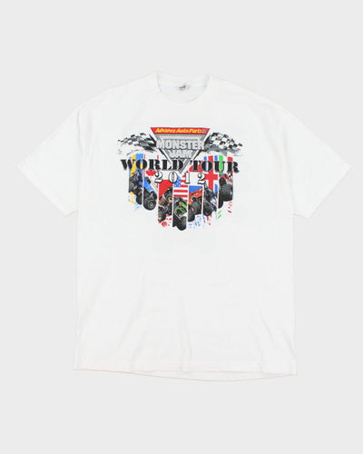 Monster Jam World Tour 2012 Graphic T-Shirt - XL