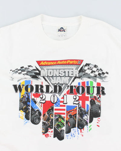 Monster Jam World Tour 2012 Graphic T-Shirt - XL