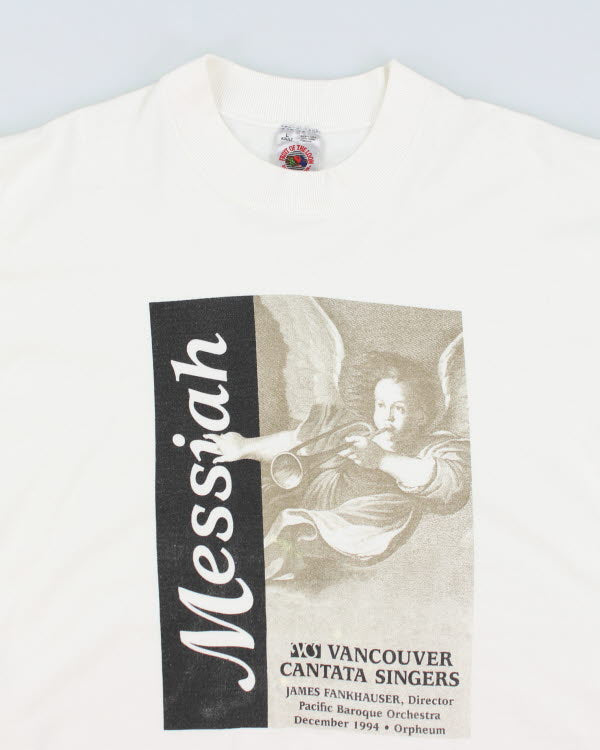 Vintage 90's Messiah Graphic T-Shirt - L