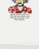 Y2k 00s Einstein T-shirt - L