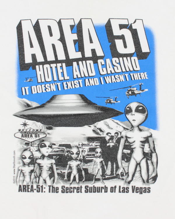 Area 51 Alien T-shirt - S