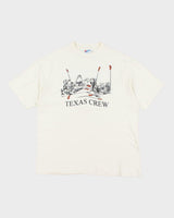 Vintage 90s Single Stitch Texas Crew T-shirt - XL