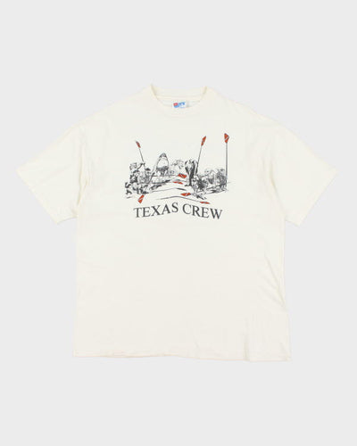 Vintage 90s Single Stitch Texas Crew T-shirt - XL