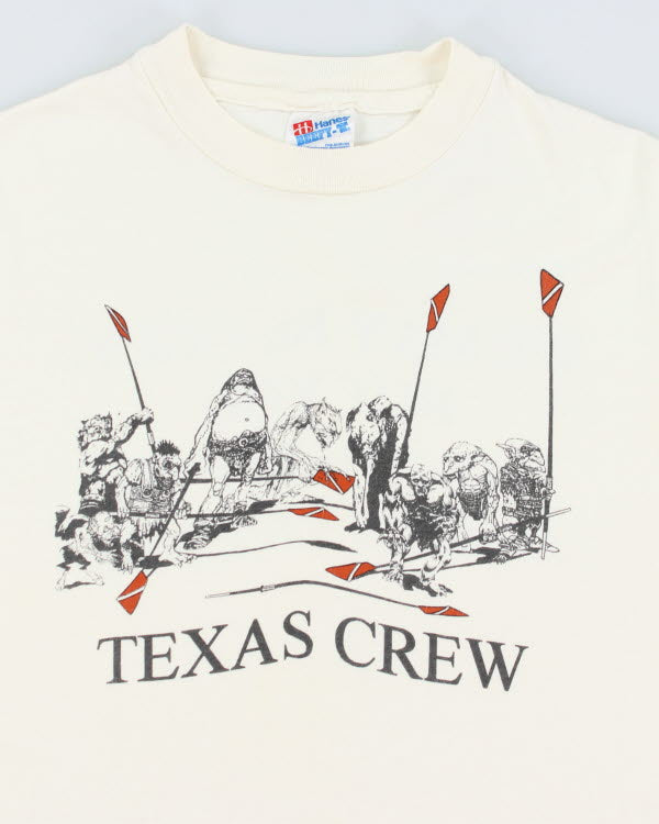 Vintage 90s Single Stitch Texas Crew T-shirt - XL