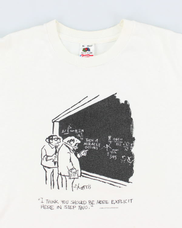 Vintage 80s Single Stitch Graphic T-shirt - XL