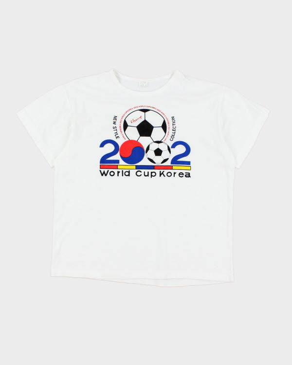 Vintage Y2k 2002 World Cup Korea T-shirt - S