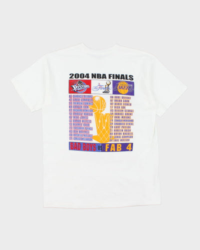 Y2k 00s 2004 NBA Finals T-shirt - L