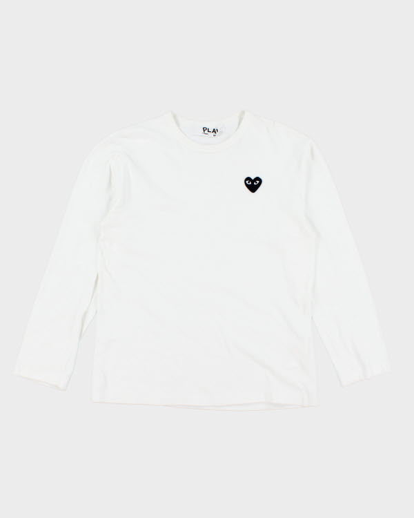 Comme Des Garcons Play Long Sleeve T-shirt - L